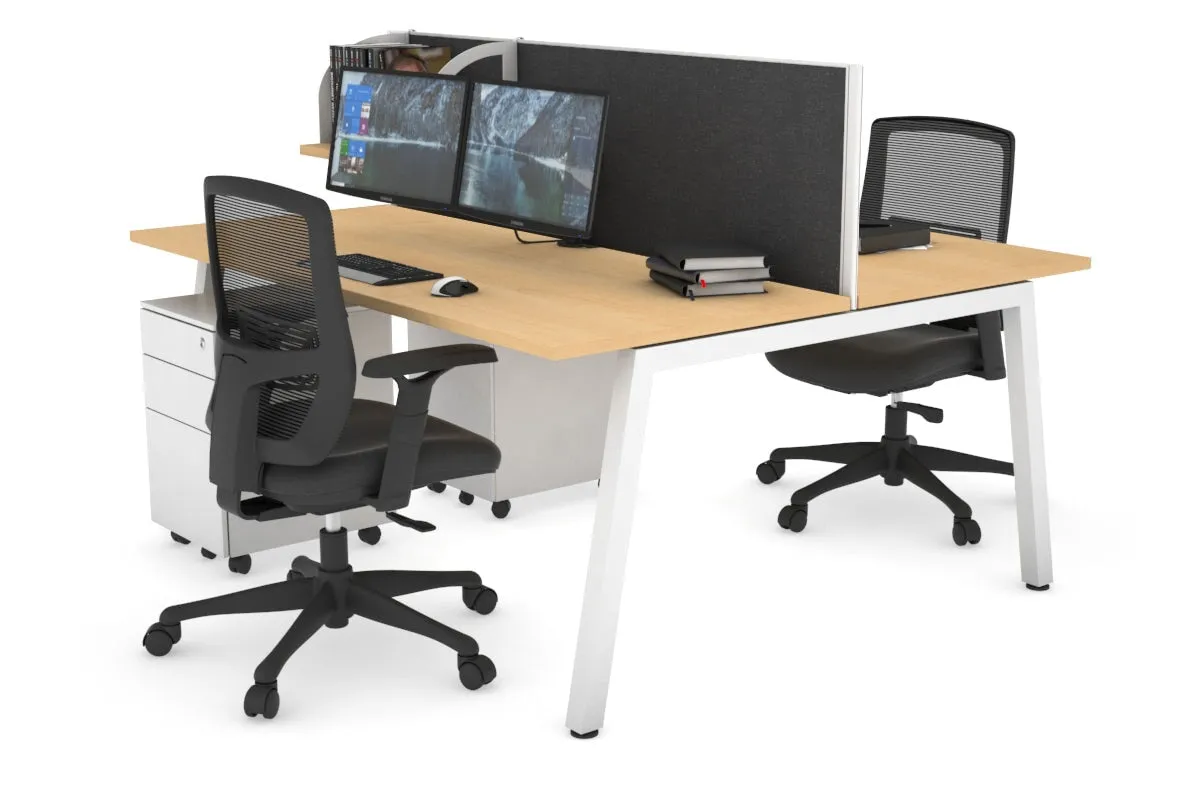 Quadro 2 Person Office Workstation [1400L x 700W]