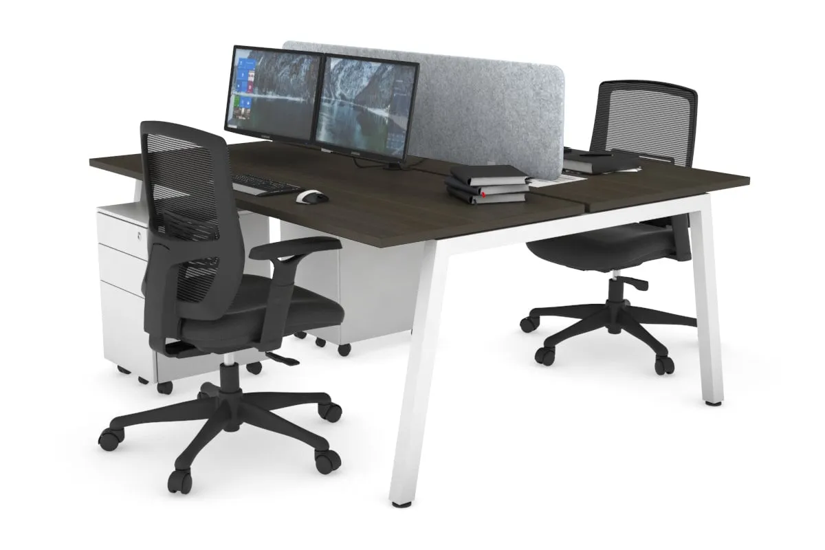 Quadro 2 Person Office Workstation [1400L x 700W]