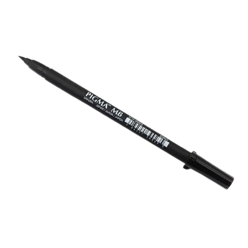Sakura Pigma Professional Brush Pen - Medium - Black