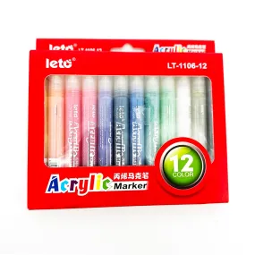 SBC Acrylic Marker Pen 12 Colors