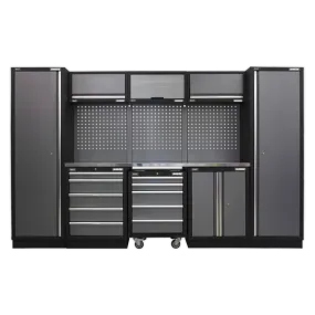 Sealey APMSSTACK03SS Superline Pro 3.2m Storage System - Stainless Worktop