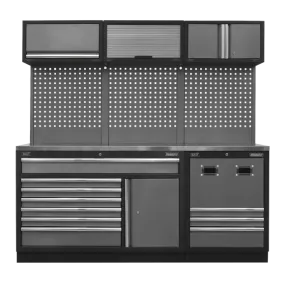 Sealey APMSSTACK14SS Modular Storage System Combo - Stainless Steel Worktop