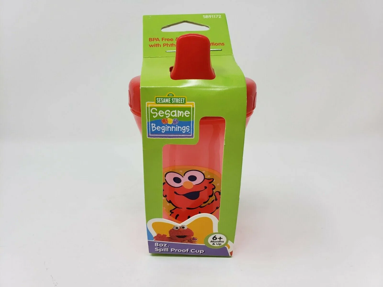 Sesame Street Sesame Beginnings 8oz. Spill Proof Cups