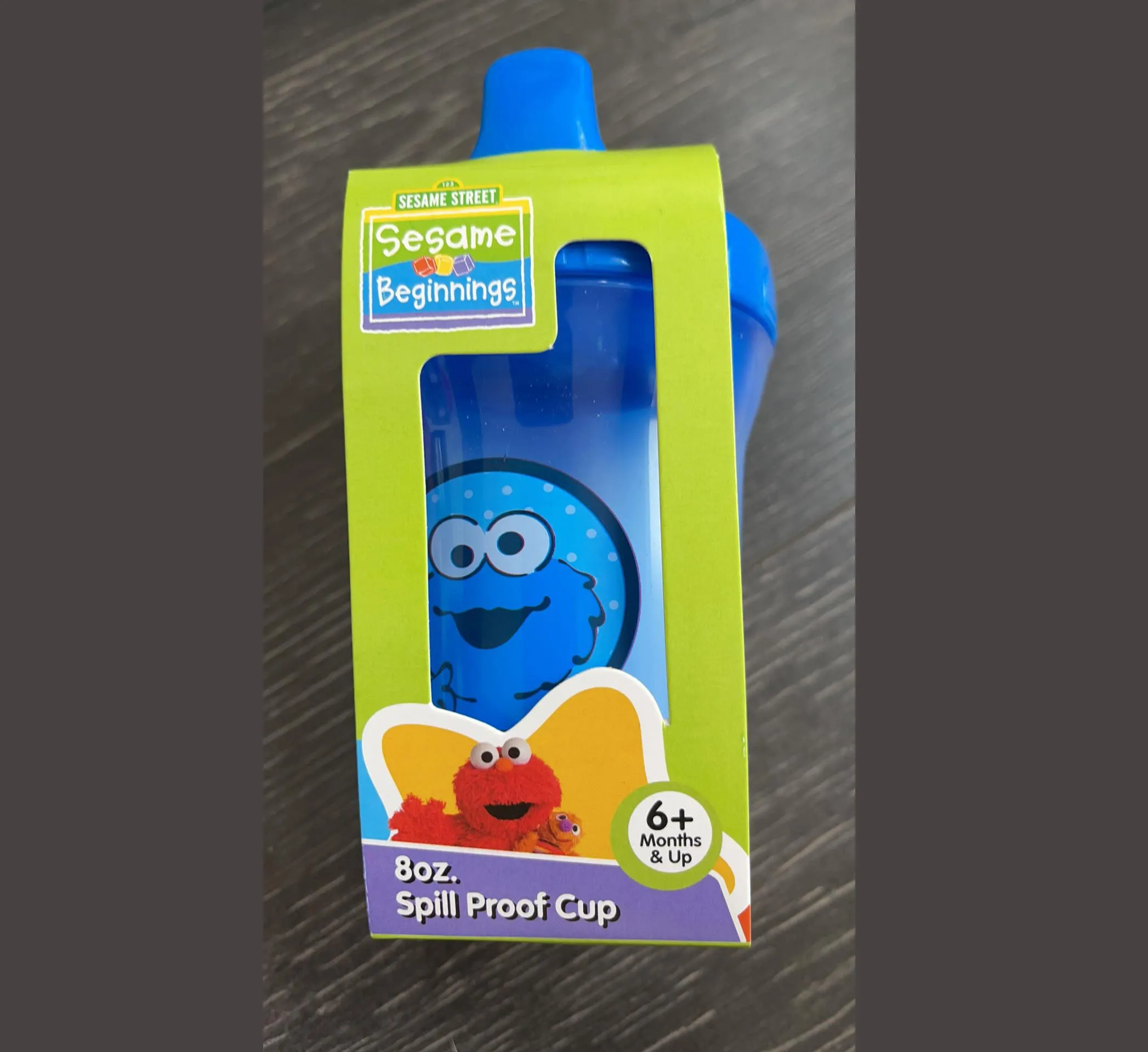 Sesame Street Sesame Beginnings 8oz. Spill Proof Cups