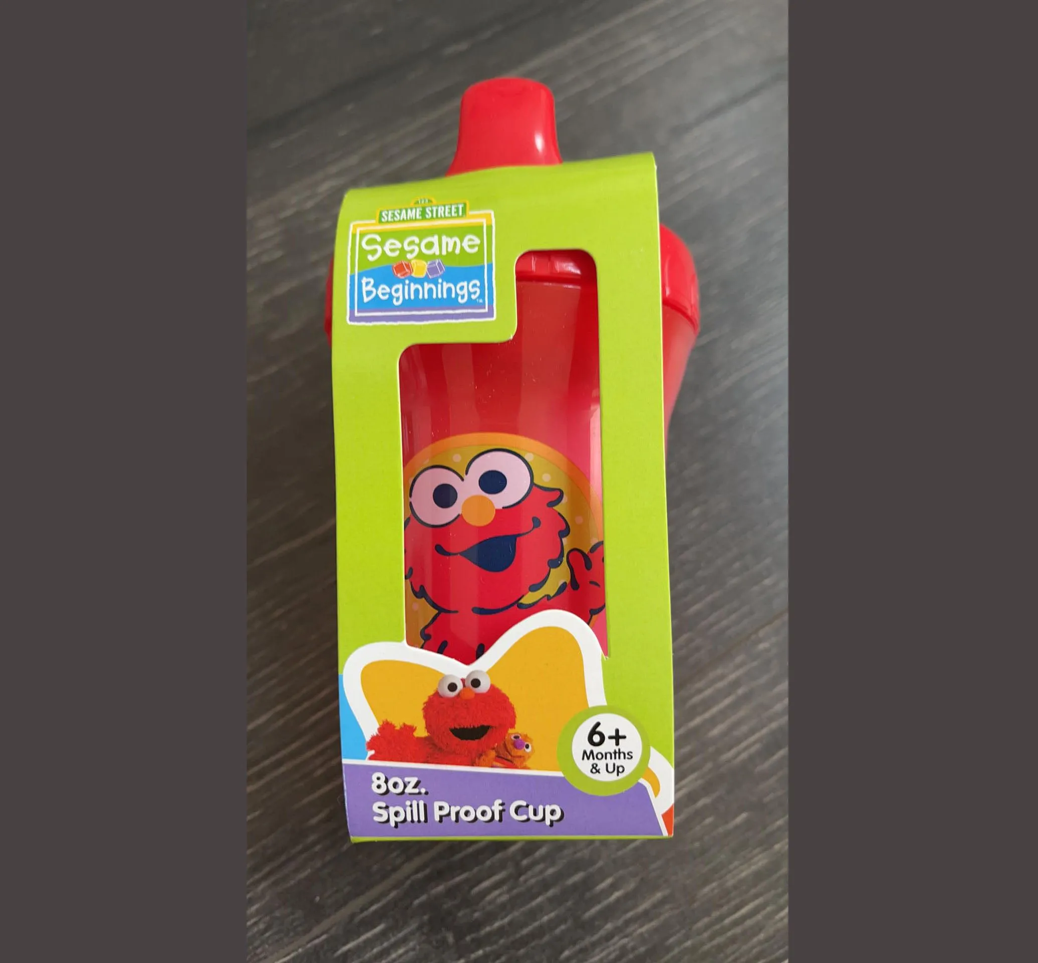 Sesame Street Sesame Beginnings 8oz. Spill Proof Cups