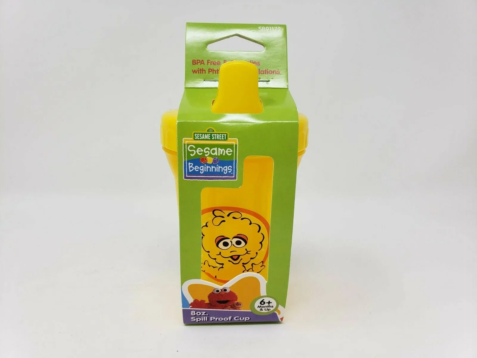Sesame Street Sesame Beginnings 8oz. Spill Proof Cups