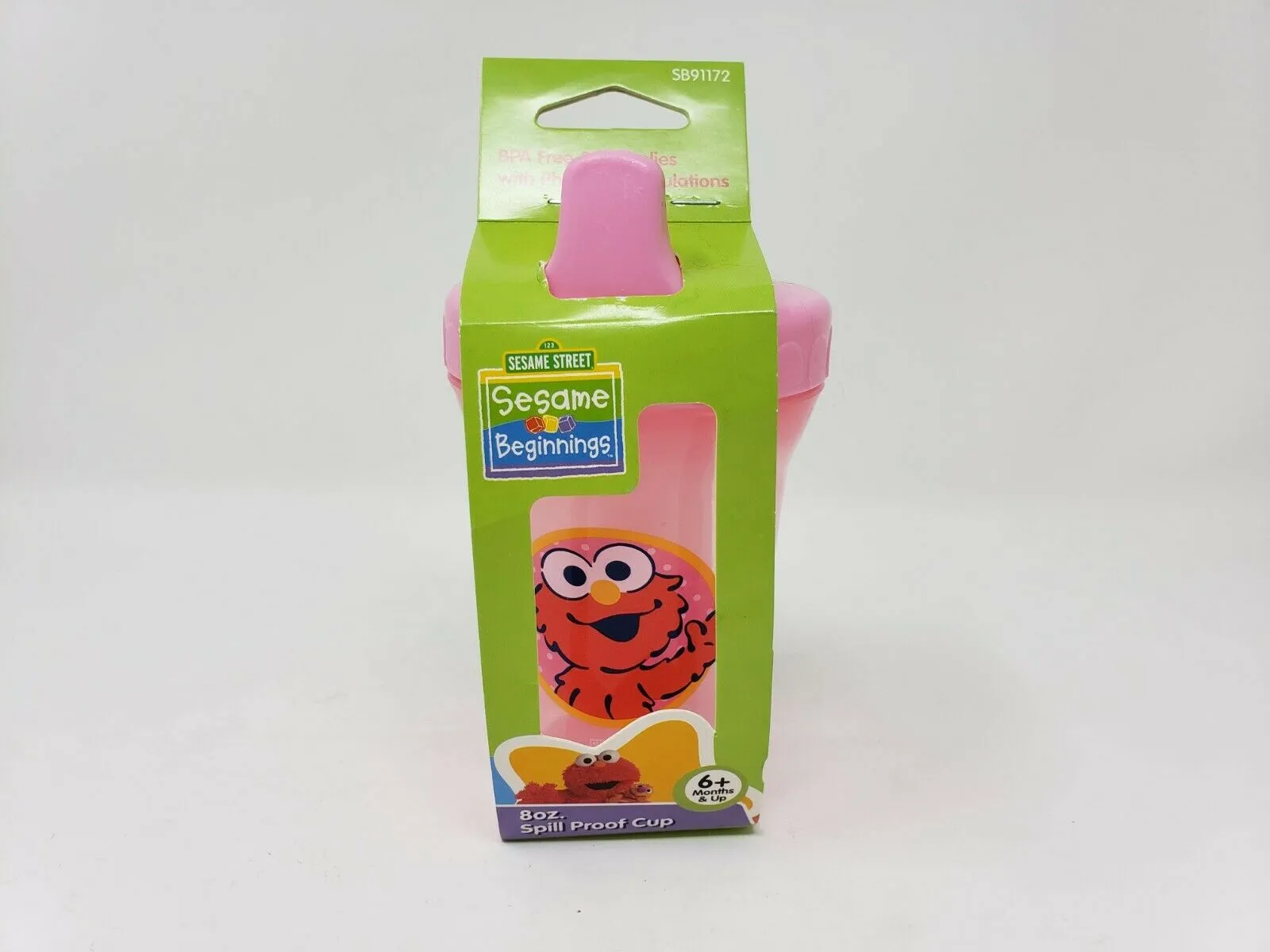 Sesame Street Sesame Beginnings 8oz. Spill Proof Cups
