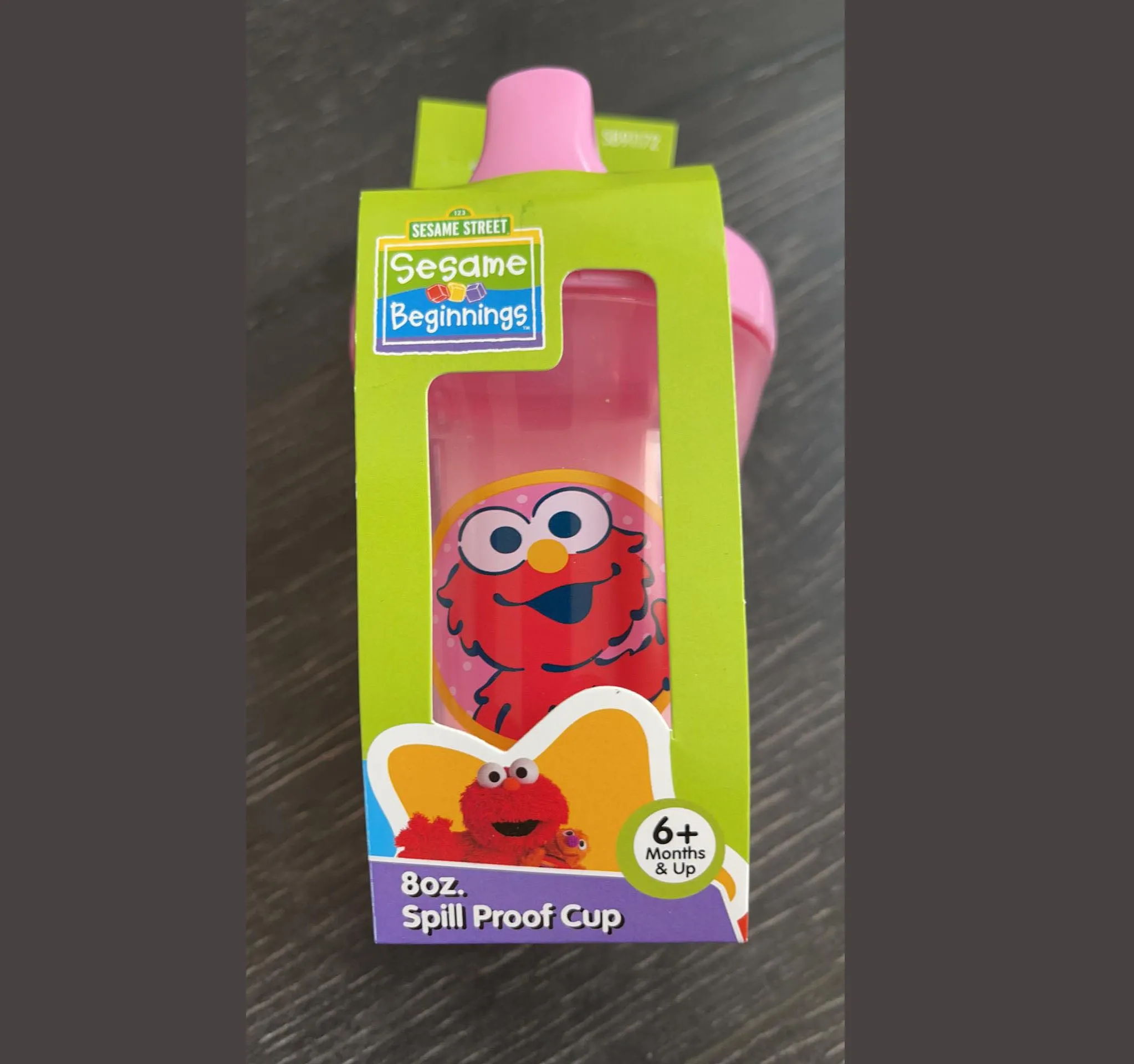 Sesame Street Sesame Beginnings 8oz. Spill Proof Cups
