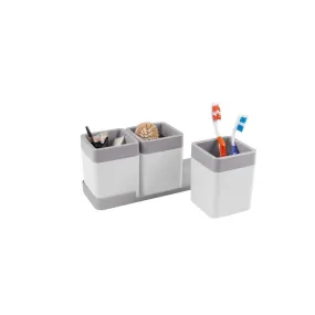 Sigma Home 3 Piece Storage Set Grey