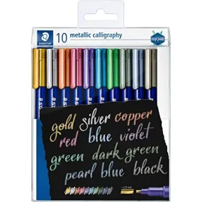 STAEDTLER 8325 TB10 Design Journey Metallic Pen Set