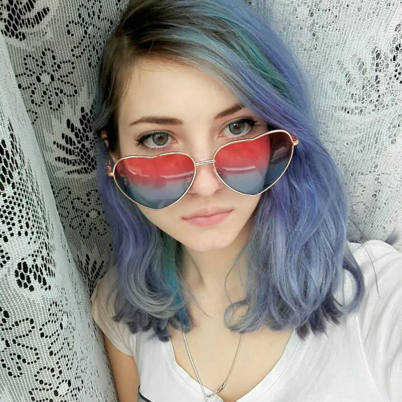 Sunset Love - Heart Sunglasses