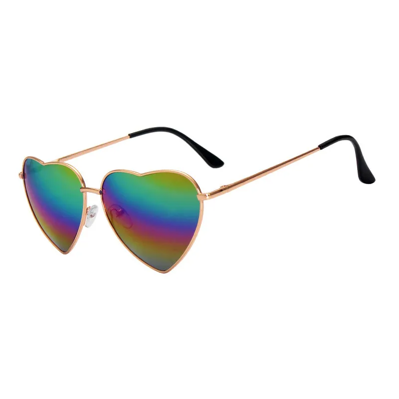 Sunset Love - Heart Sunglasses