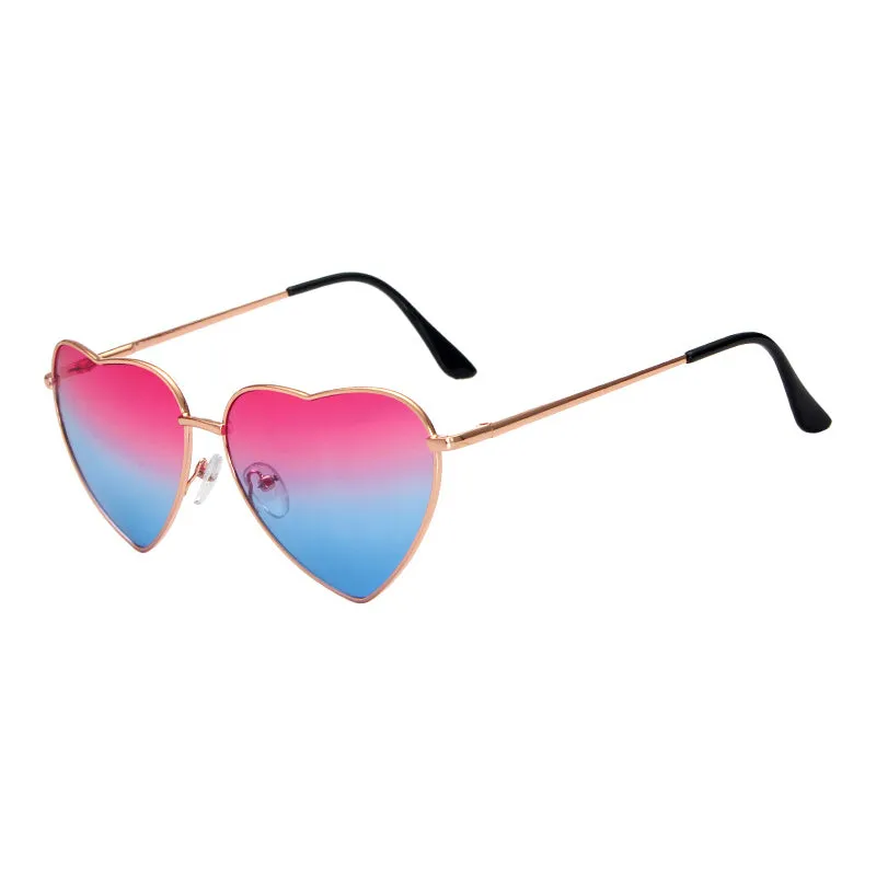 Sunset Love - Heart Sunglasses