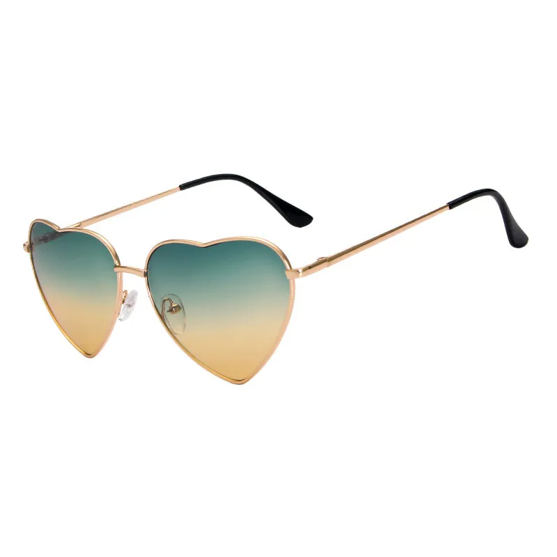 Sunset Love - Heart Sunglasses