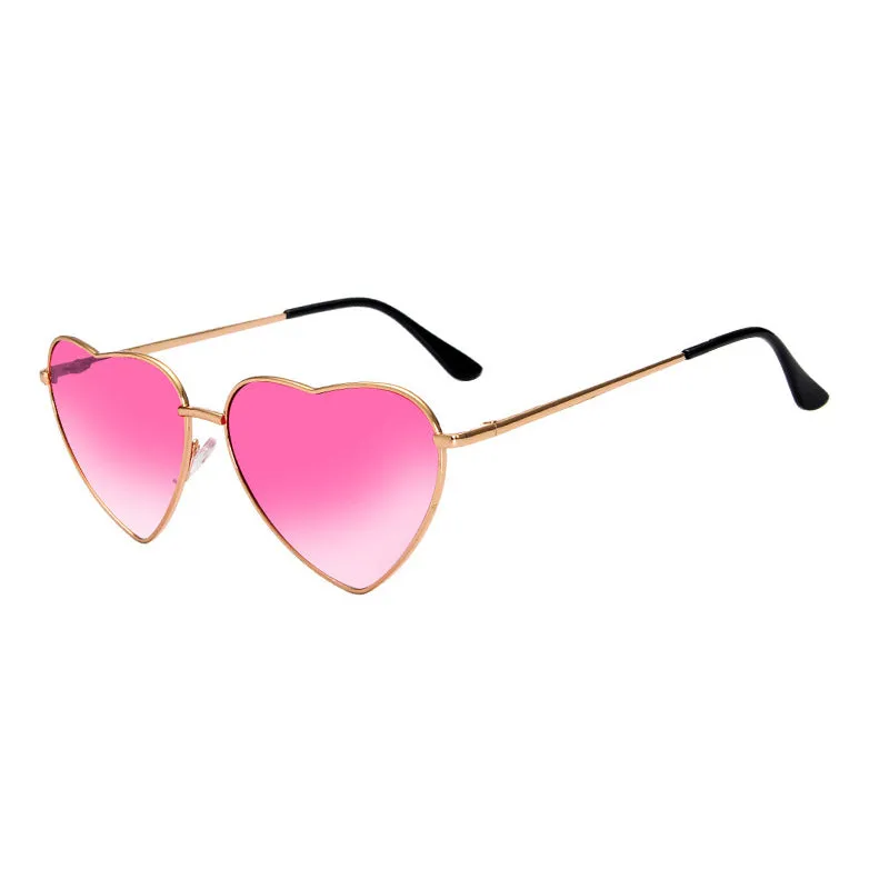Sunset Love - Heart Sunglasses
