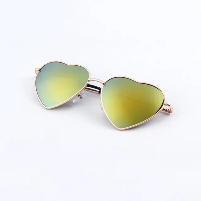 Sunset Love - Heart Sunglasses