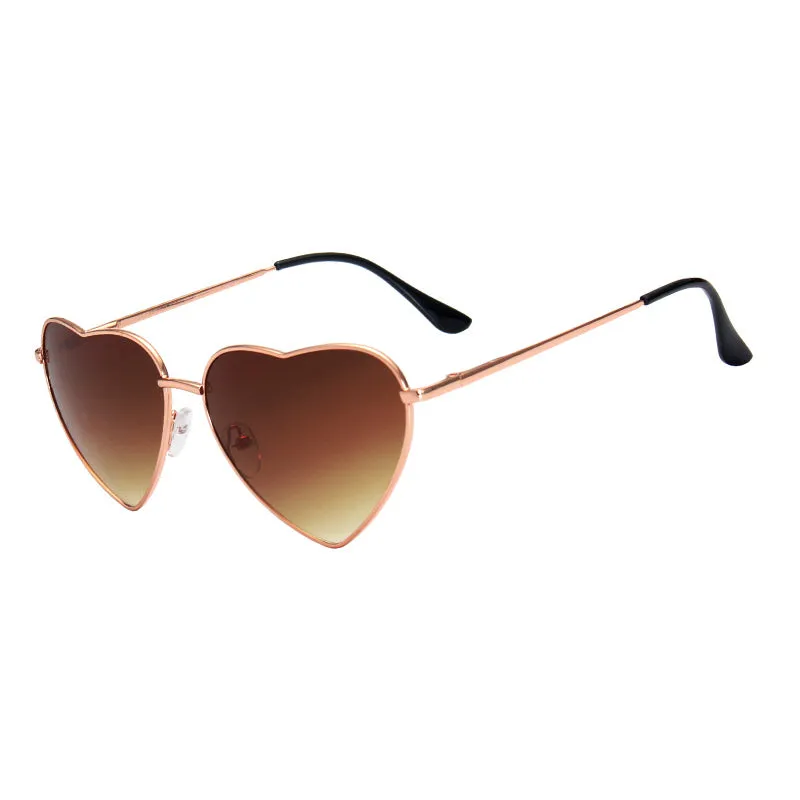 Sunset Love - Heart Sunglasses