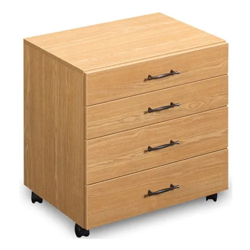 Sylvia 4 Drawer Storage Chest in Castle Oak