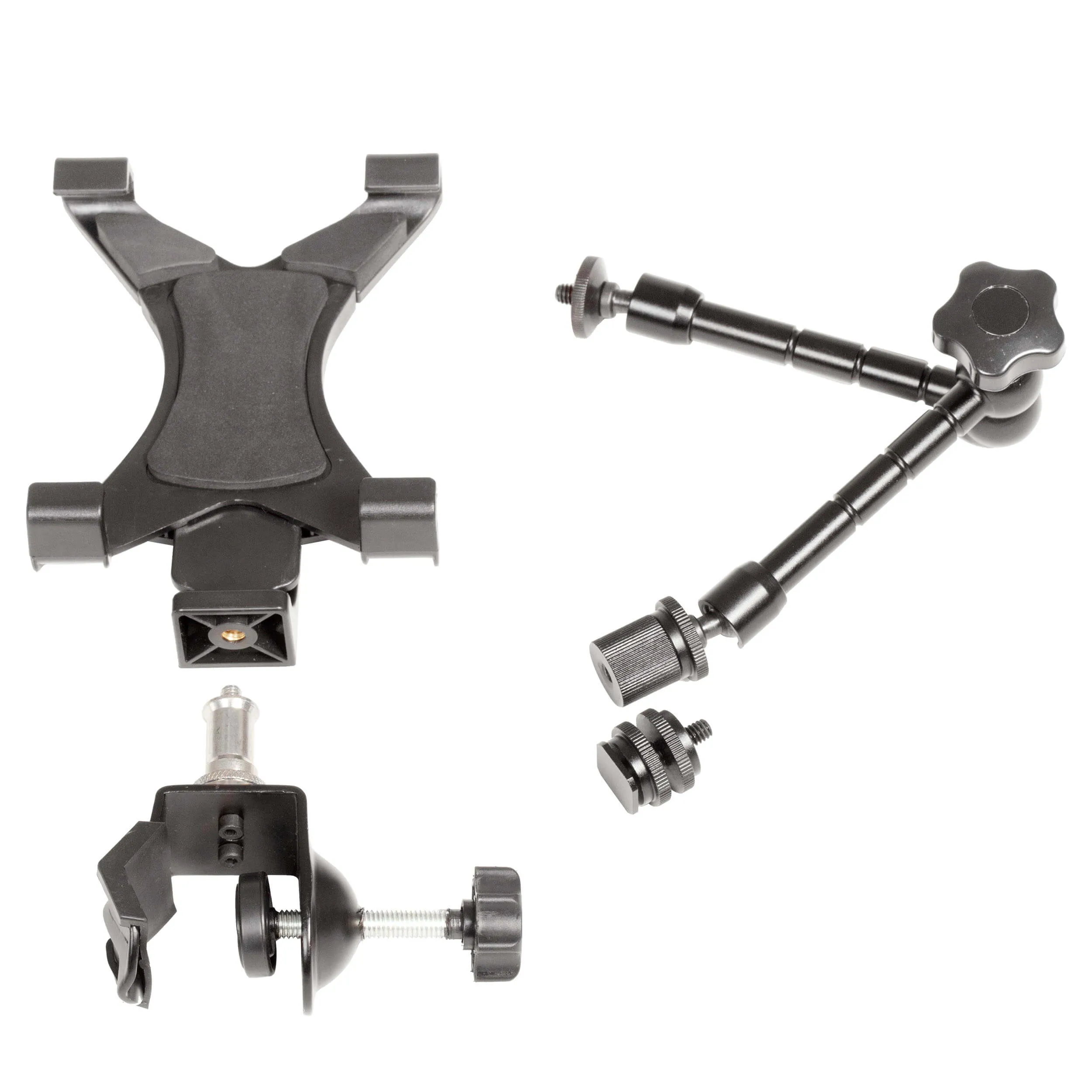 Tablet Bracket Mount Kit With Magic Arm and C-Clamp