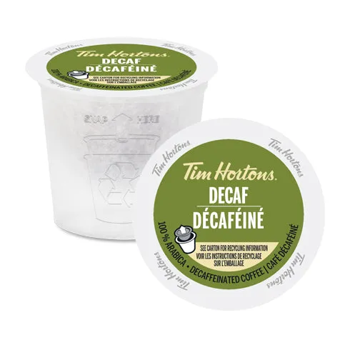 Tim Hortons Decaf Coffee K-Cup® Pods 12 Pack
