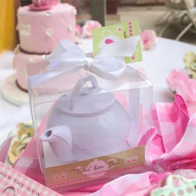 Time for Tea Teapot Timer Wedding Party Favor with Box