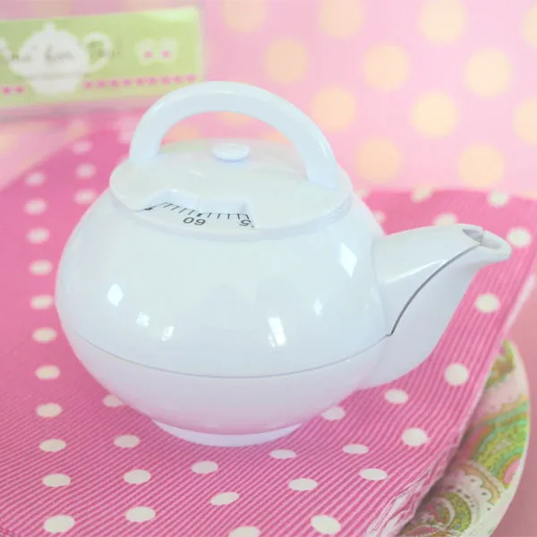 Time for Tea Teapot Timer Wedding Party Favor with Box