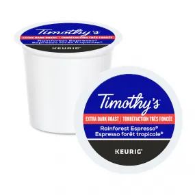 Timothy's Rainforest Espresso XB K-Cup® Pods 24 Pack