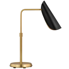 Tresa Brass Task Table Lamp
