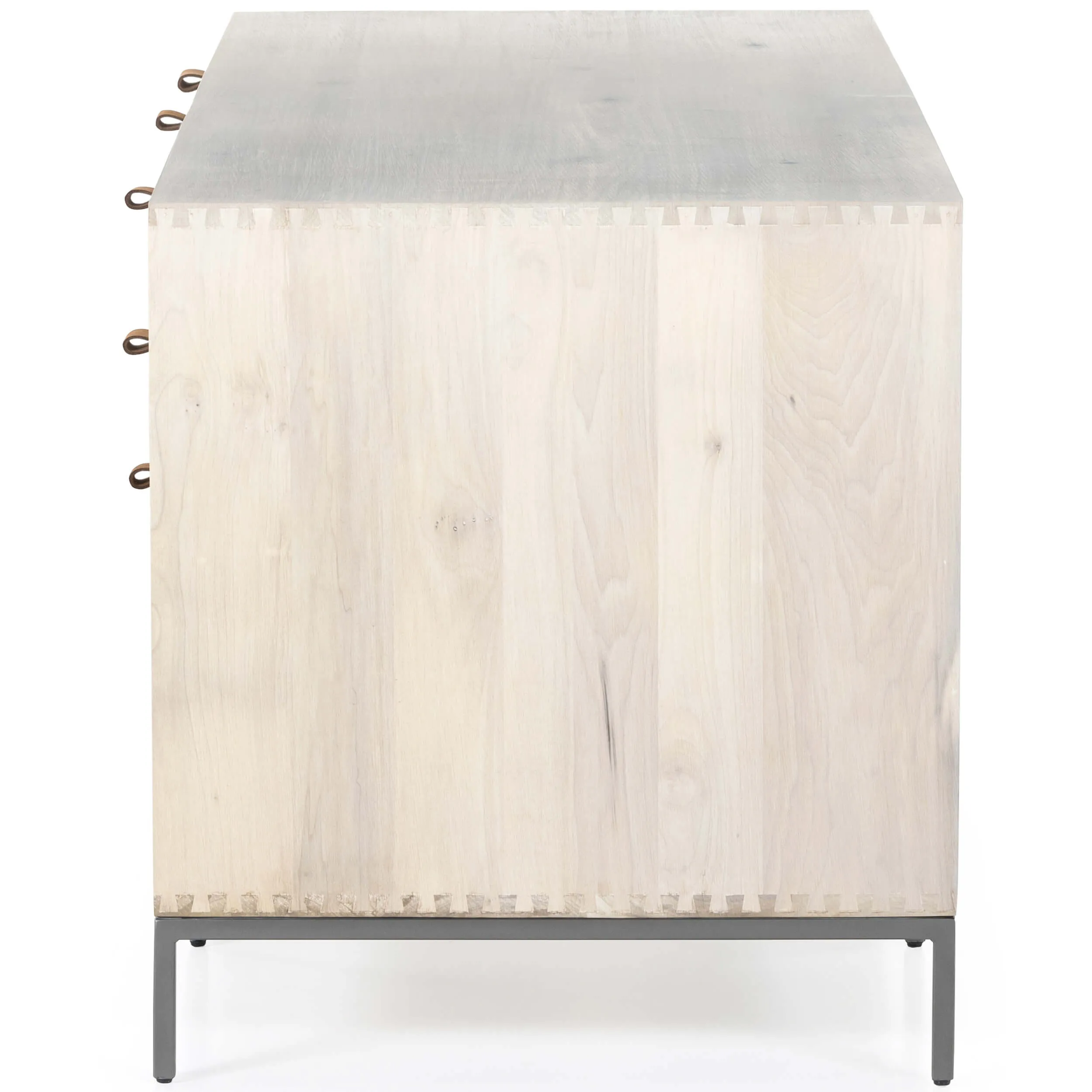 Trey Executive Desk, Dove Poplar