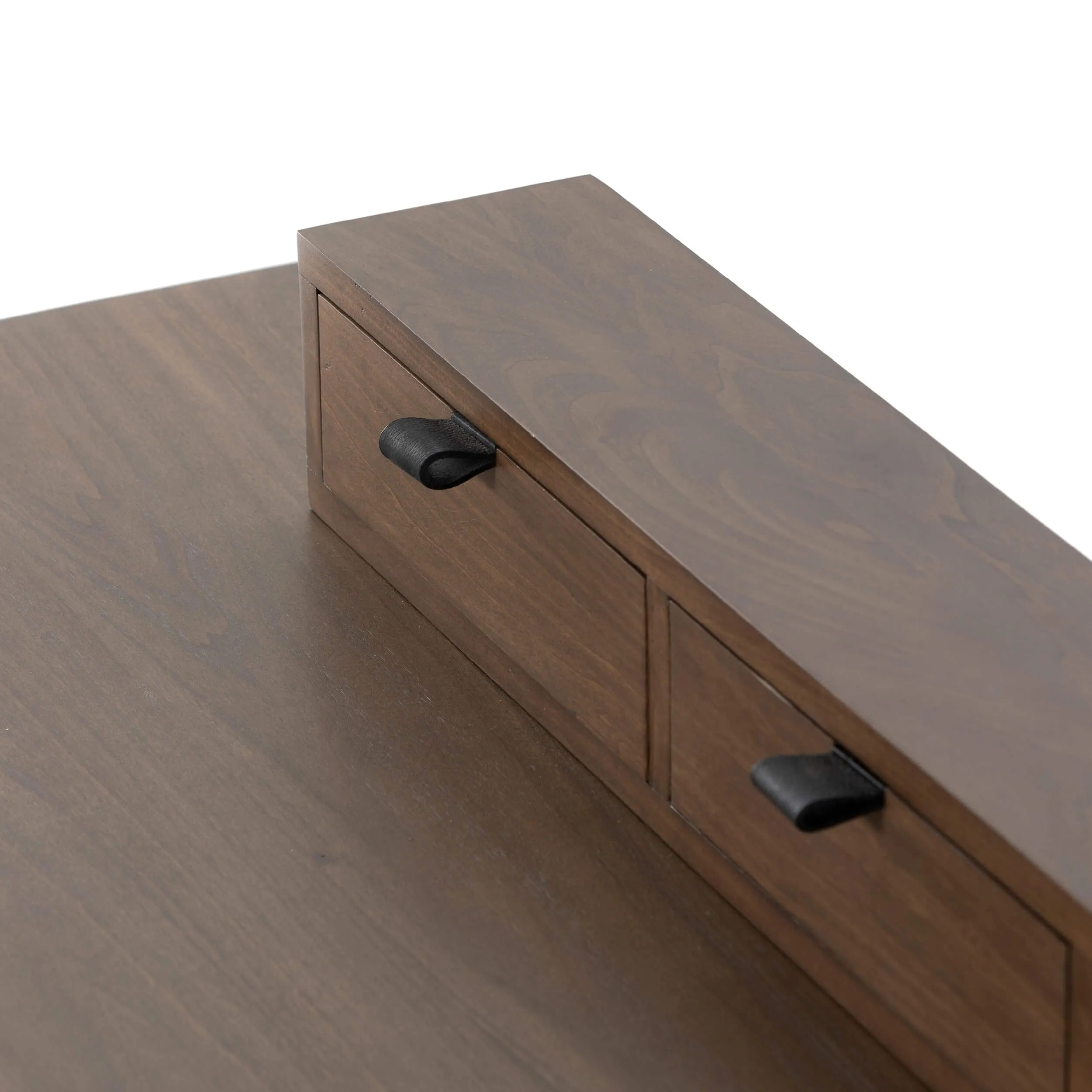 Trey Writing Desk With 3 Drawer Organizer