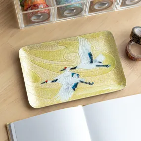 Twin Cranes Shippo Ware Large Pen Tray Twin Cranes Shippo Ware Large Pen Tray