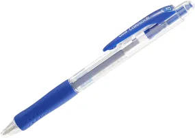 Uni Laknock SN100M Ball Pen 1mm Blister Pack BLUE