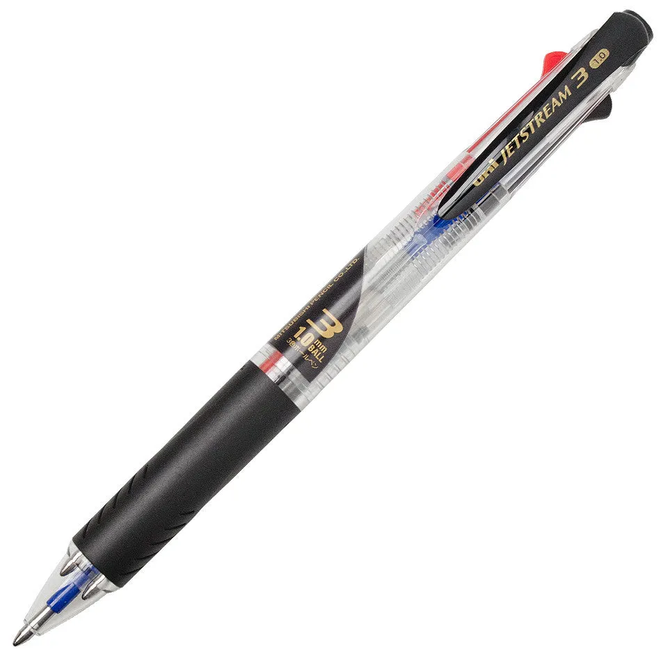 Uniball SXE3-400 Jetstream 3 Clr Ball Pen 1mm pen Box of 10
