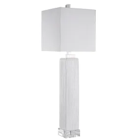 Uttermost Bennett White Buffet Lamp Uttermost Bennett White Buffet Lamp
