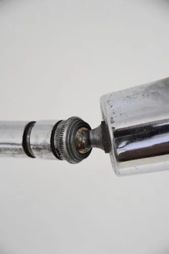 vintage industrial FRENCH JUMO 210 desk lamp with clamp 