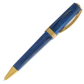 Visconti Opera Gold Ballpoint Pen Blue