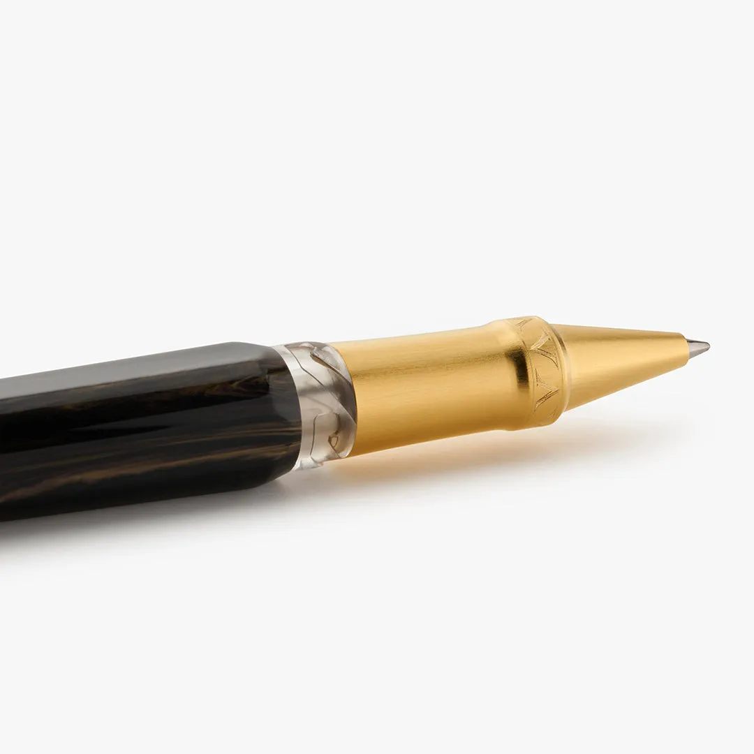 Visconti Opera Gold Rollerball Pen Black