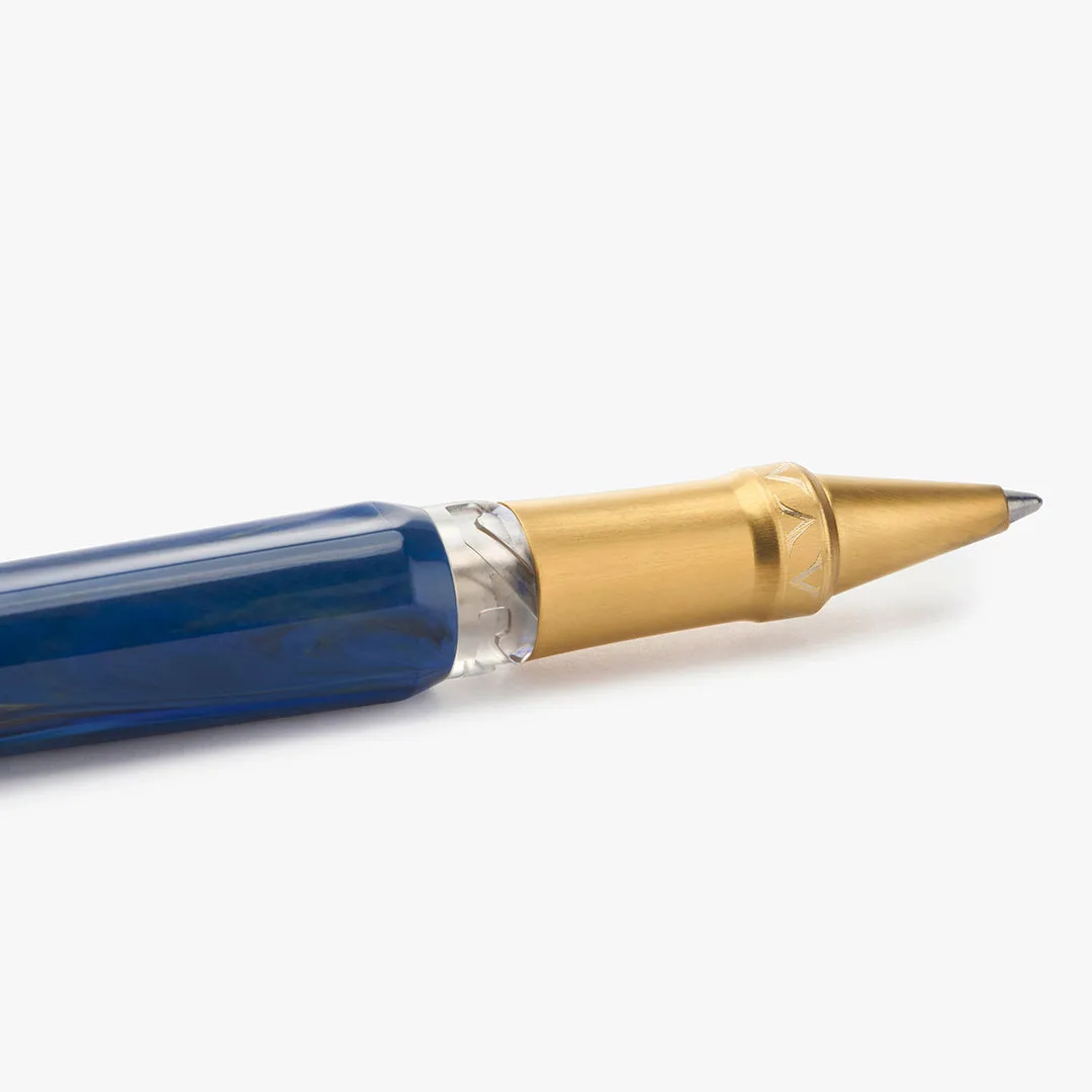Visconti Opera Gold Rollerball Pen Blue