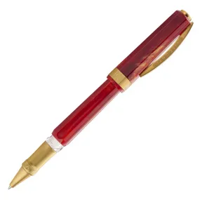 Visconti Opera Gold Rollerball Pen Red