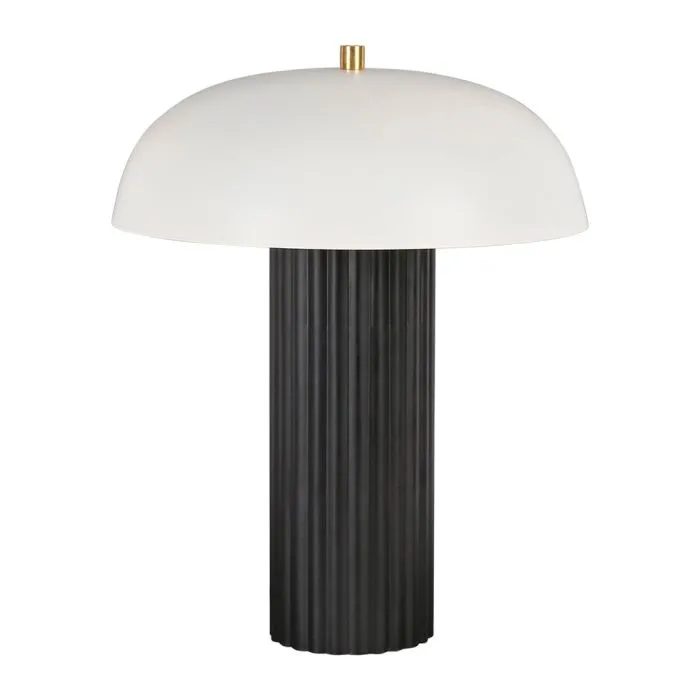 White & Black Table Lamp
