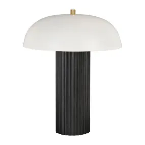 White & Black Table Lamp