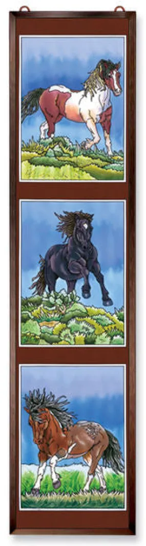 Wild Horses I Vertical Panel