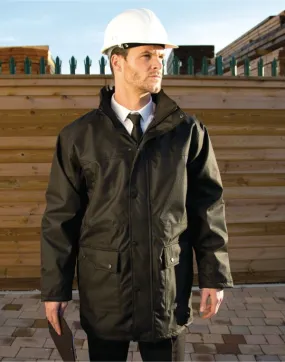WORK-GUARD by Result Men's Platinum Managers Jacket R307M