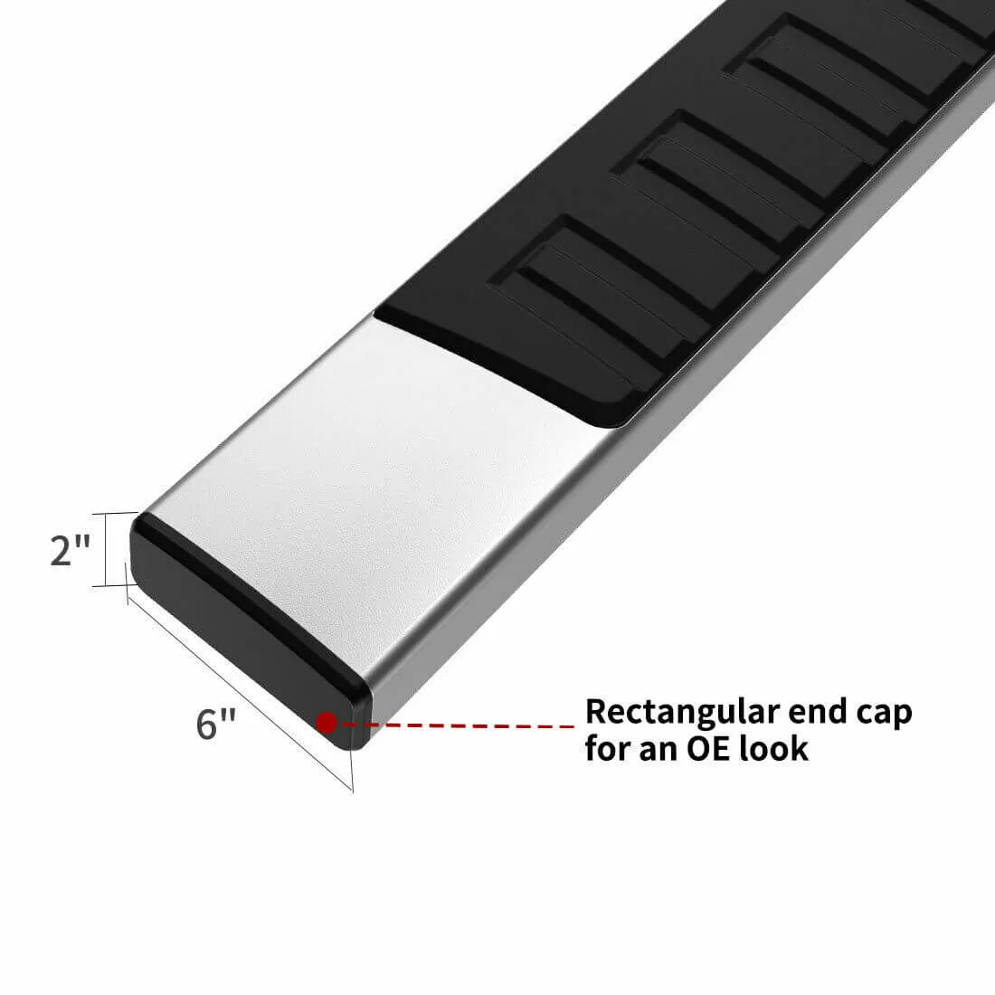 YITAMOTOR® 09-18 Dodge Ram 1500 Quad Cab, 19-24 Ram 1500 Classic 6" Running Boards Side Steps