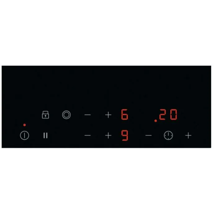 Zanussi ZHRN383K 29cm 2 Zone Ceramic Domino Hob, Black